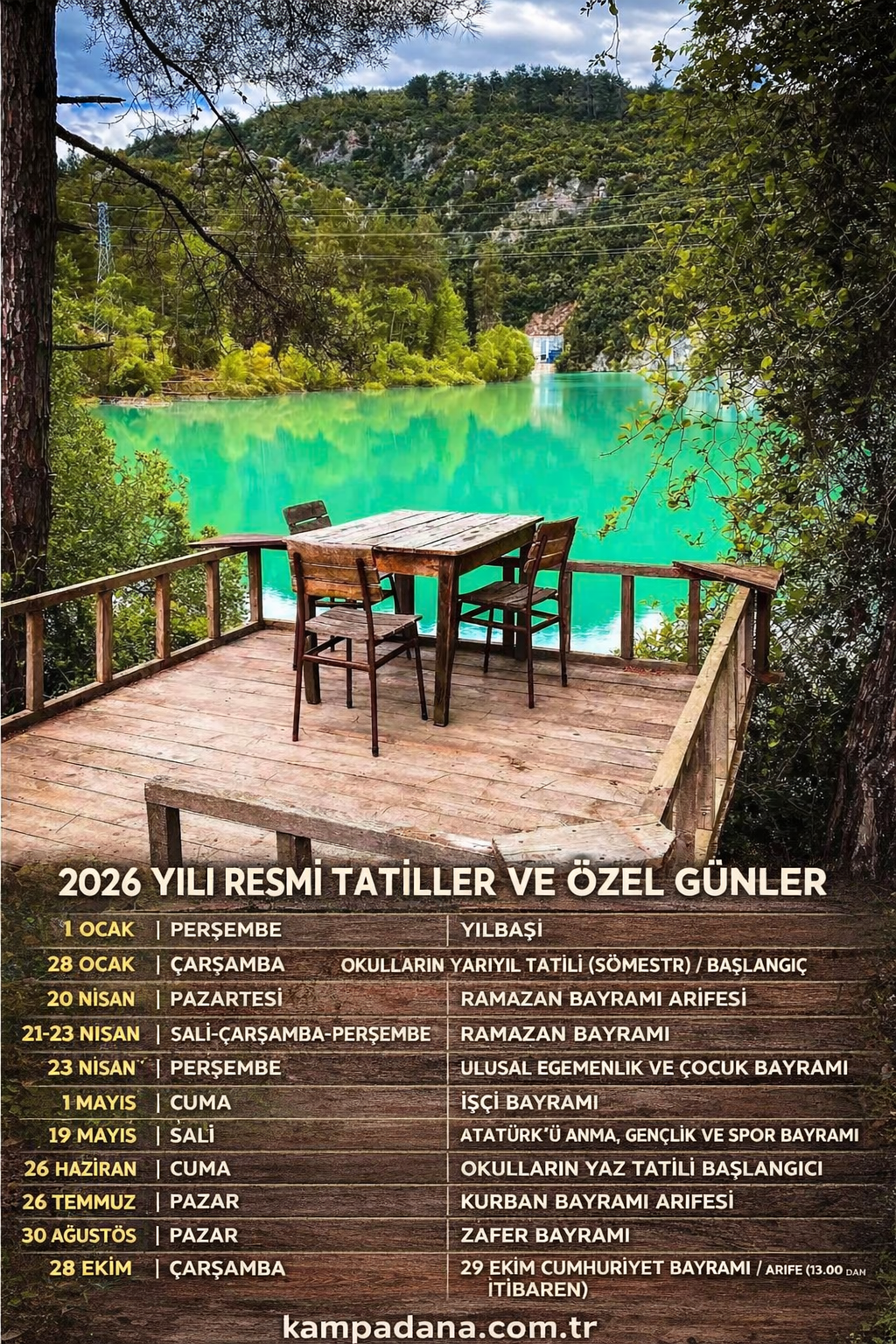 2026 Yılı Resmi Tatiller