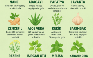 Doğada Hayat Kurtaran Bitkiler