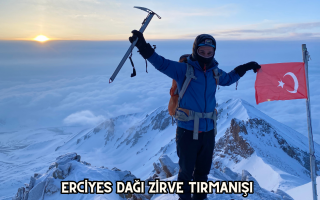 Erciyes Dağı Kış Zirve Tırmanışı