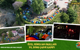 Özel Minecan Okulları Yılsonu Çadır Kampı