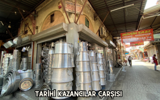 Tarihi Kazancılar Çarşısı