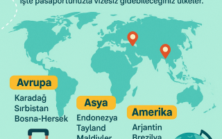 Vizesiz Gidilecek Ülkeler